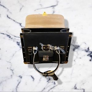 Louis Vuitton RARE Suhali Leather Black Travel Bag